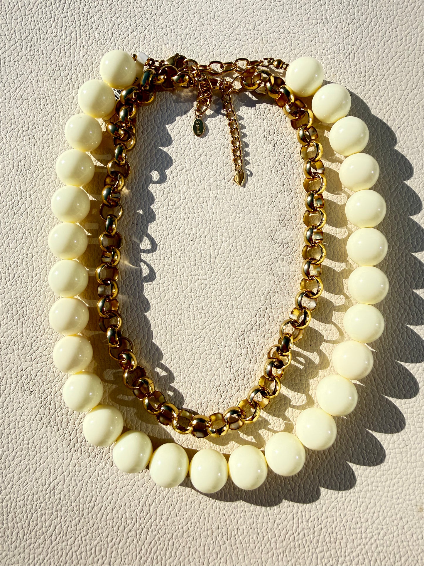 Ketting beige
