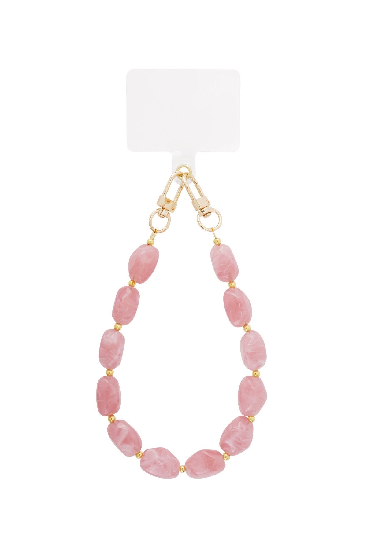 Telefoonkoord roze