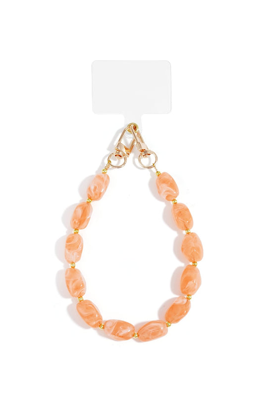 Telefoonkoord licht oranje