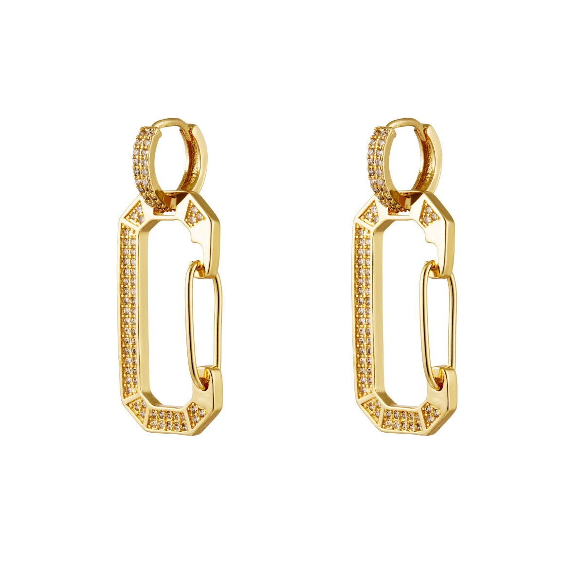 Juli earrings white