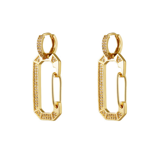Juli earrings white